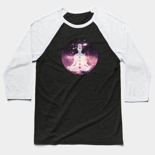 Awakening Chakra Healing Meditation Baseball T-Shirt